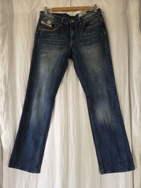 Diesel | Low Rise Y2k Straight-Leg Jeans